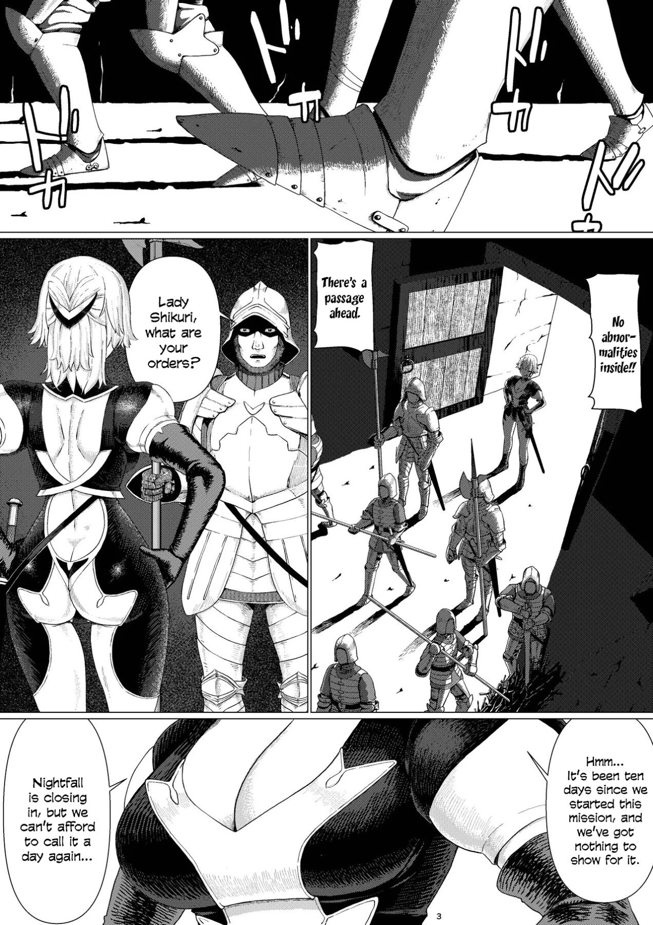 Hentai Manga Comic-Female Knight Interspecies NTR: Sikri and Ricard Volume 1-Read-5